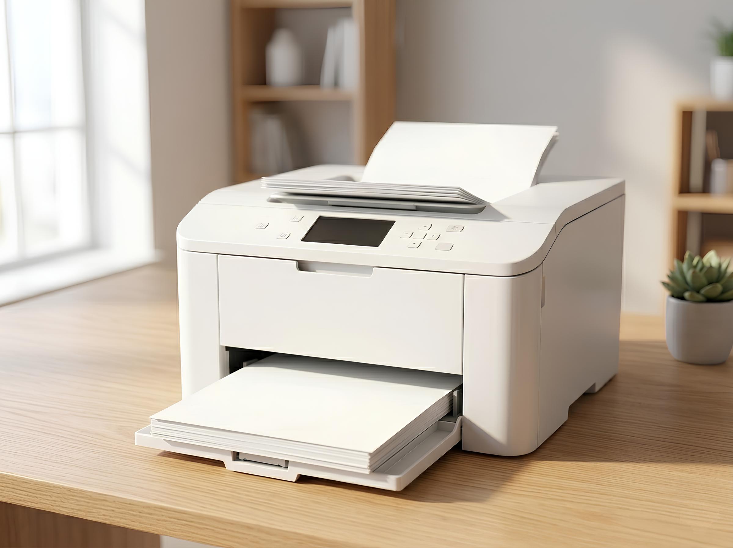 Impresora profesional lista para imprimir tus documentos