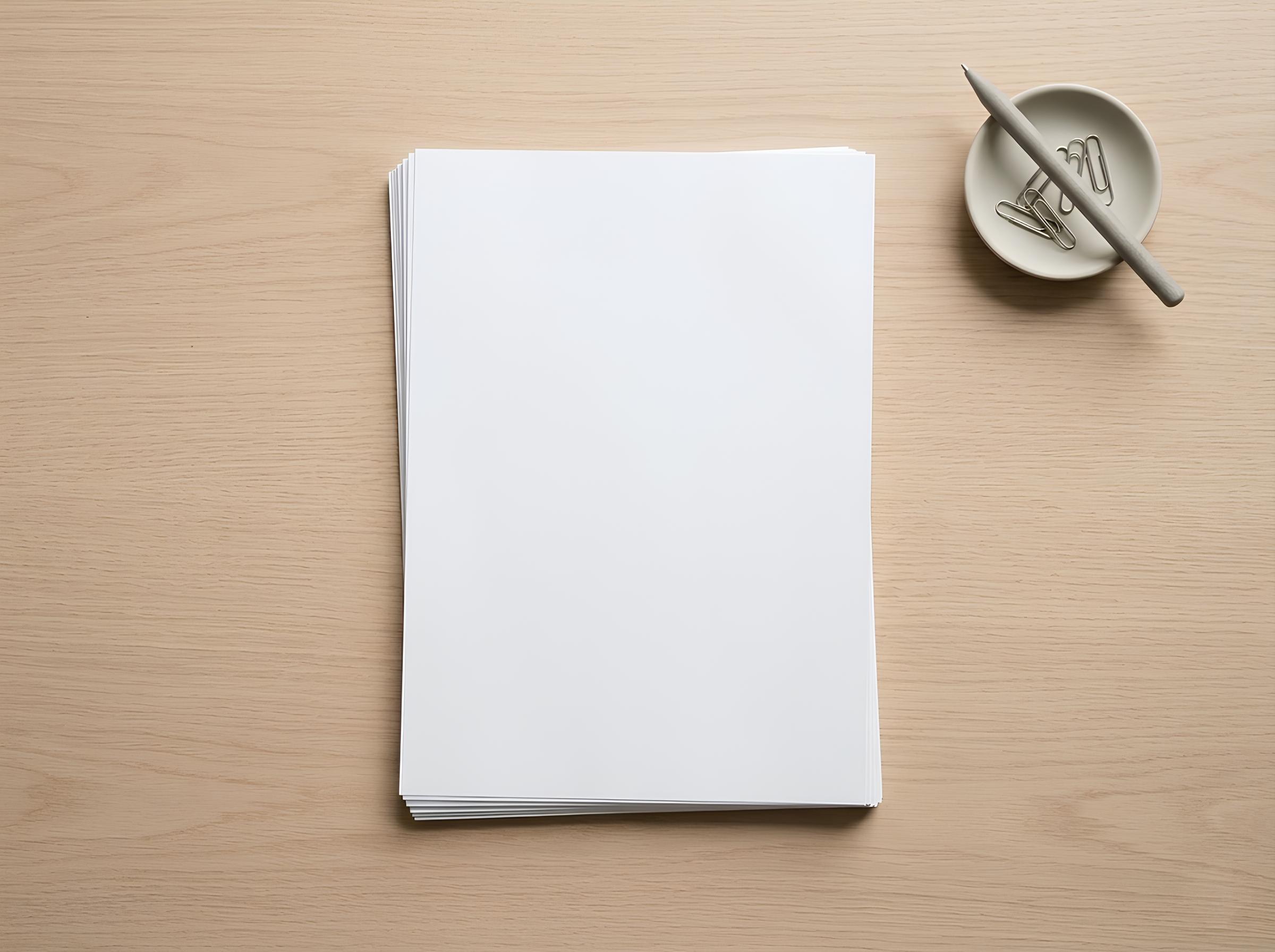 Documentos A4 impresos